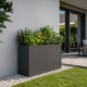 Hochbeet aus Aluminium – anthrazit-grau – 130-S – KGT