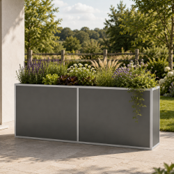 Hochbeet aus Aluminium – pressblank – 210-S – KGT