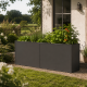 Hochbeet aus Aluminium – anthrazit-grau – 210-S – KGT
