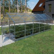 Gewächshaus Bernard 235x600cm aus verzinktem Stahl und 4mm Polycarbonatplatten – Klasika
