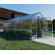 Gewächshaus Bernard 235x600cm aus verzinktem Stahl und 6mm Polycarbonatplatten – Klasika