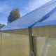 Gewächshaus Bernard 235x800cm aus verzinktem Stahl und 6mm Polycarbonatplatten – Klasika