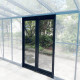 Bausatz für Seitentür mit niedriger Schwelle für Aluminium- und Glasgewächshäuser Royale - Green Protect