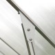 Gewächshaus Essence 8,9m² aus Aluminium und Polycarbonat, silbergrau – Canopia von Palram