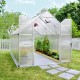 Gewächshaus Essence 8,9m² aus Aluminium und Polycarbonat, silbergrau – Canopia von Palram