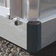 Gewächshaus Essence 8,9m² aus Aluminium und Polycarbonat, silbergrau – Canopia von Palram
