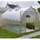 Gewächshaus 8,86m² silbergrau aus Aluminium und Polycarbonat 6mm Bella - Canopia by Palram