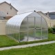 Gewächshaus 8,86m² silbergrau aus Aluminium und Polycarbonat 6mm Bella - Canopia by Palram