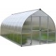 Gewächshaus 11,76m² silbergrau aus Aluminium und Polycarbonat 6mm Bella - Canopia by Palram