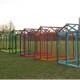 Gewächshaus Piccolo 3,56m² aus lackiertem Aluminium und 4mm Sicherheitsglas – ACD