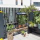 City Gewächshaus aus Sicherheitsglas Balcony mit Regalen - Juliana
