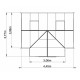 Gewächshaus Helene 15,79m² aus Aluminium und 4mm Sicherheitsglas inkl. Fundament – ACD Prestige Live