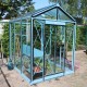 Gewächshaus Piccolo 3,56m² aus lackiertem Aluminium und 4mm Sicherheitsglas – ACD