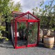 Gewächshaus Piccolo 3,56m² aus lackiertem Aluminium und 4mm Sicherheitsglas – ACD