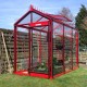 Gewächshaus Piccolo 3,56m² aus lackiertem Aluminium und 4mm Sicherheitsglas – ACD
