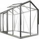 Gewächshaus Piccolo 4,74 m² aus Aluminium und 4mm Sicherheitsglas – ACD