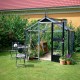 Gewächshaus 6,6m² aus Sicherheitsglas Compact - Juliana