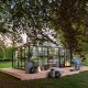 Gewächshaus Grand Oase 18,8m² anthrazit Aluminium und 3mm Sicherheitsglas - Juliana