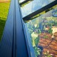 Gewächshaus für Mauerfundament Grand Oase 18,8m² anthrazit Aluminium und 3mm Sicherheitsglas - Juliana