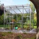 Gewächshaus Freya 5900 aus Aluminium, 3mm Sicherheitsglas und 6mm Polycarbonatplatten - Vitavia