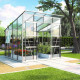 Gewächshaus Freya 7600 aus Aluminium, 3mm Sicherheitsglas und 6mm Polycarbonatplatten - Vitavia