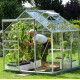 Gewächshaus Venus 3,8m² aus Aluminium und 3mm Sicherheitsglas - Vitavia