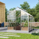 Gewächshaus Venus 5,0m² aus Aluminium und 3mm Sicherheitsglas - Vitavia