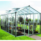 Gewächshaus Zeus 11900 aus Aluminium, 3mm Sicherheitsglas und 10mm Polycarbonatplatten - Vitavia