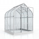 Gewächshaus Orion 3,8m² aus Aluminium und 3mm Sicherheitsglas - Vitavia