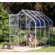 Gewächshaus Orion 5,0m² aus Aluminium und 3mm Sicherheitsglas - Vitavia