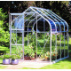 Gewächshaus Orion 5,0m² aus Aluminium und 3mm Sicherheitsglas - Vitavia