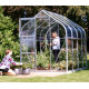 Gewächshaus Orion 5,0m² aus Aluminium und 3mm Sicherheitsglas - Vitavia